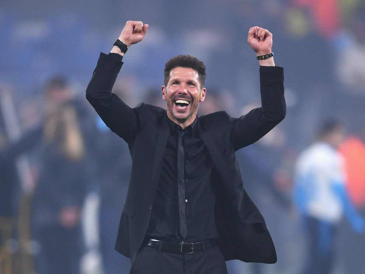 Diego Pablo Simeone, entrenador del Atlético de Madrid